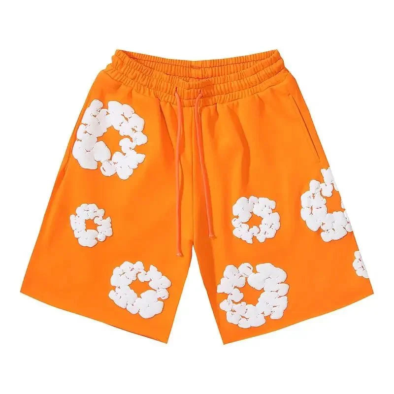 Flower Tears | Orange Shorts