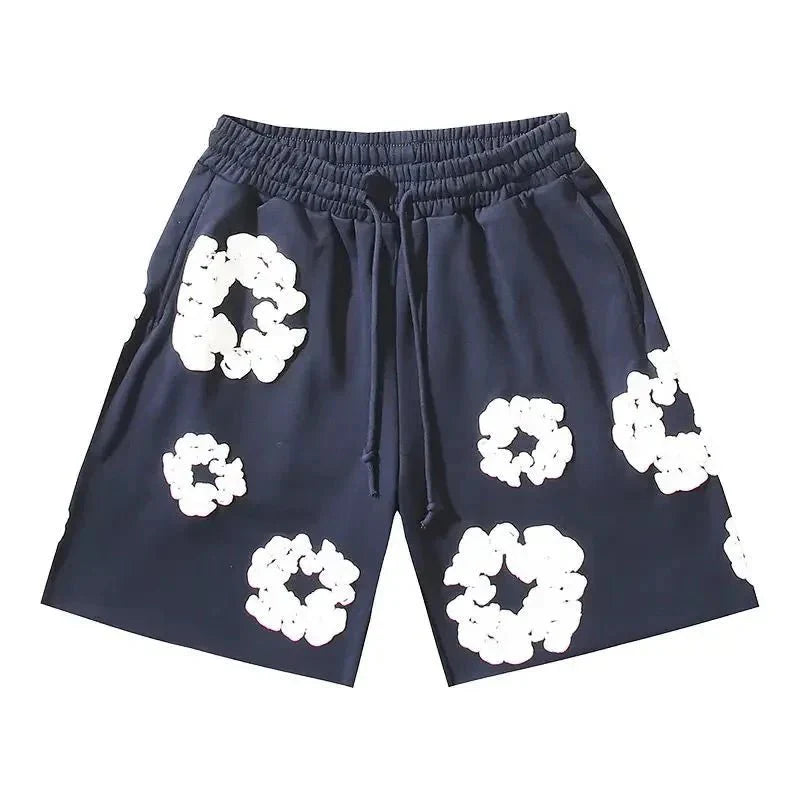 Flower Tears | Blue Shorts