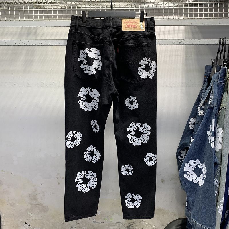 Flower Tears | Navy Bottoms