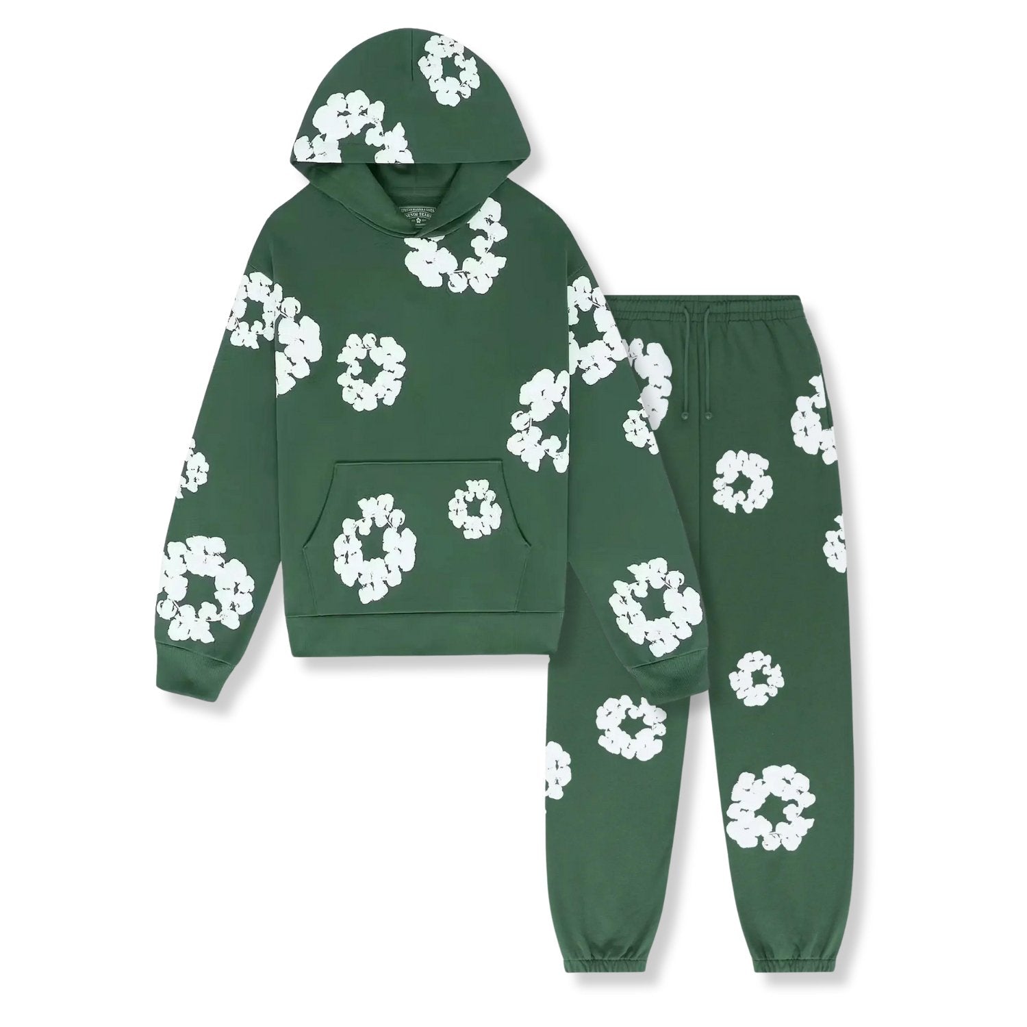 Flower Tears | Green Tracksuit