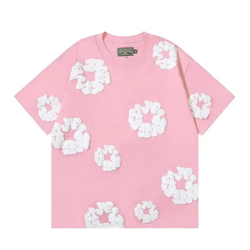 Flower Tears | Pink T-shirt