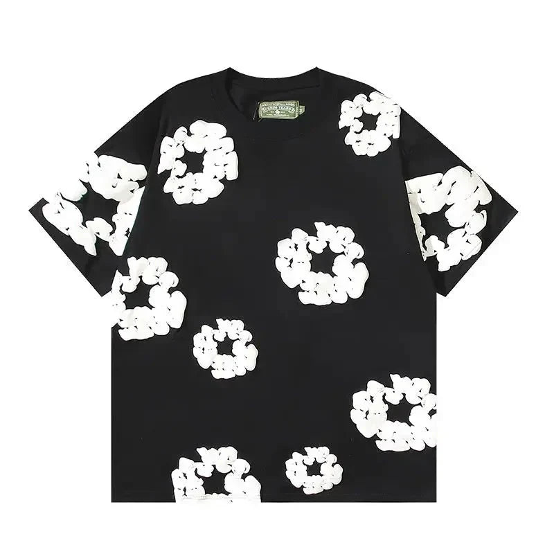 Flower Tears | Black T-shirt